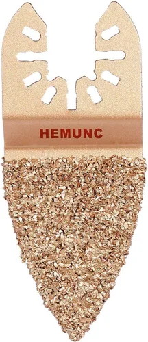 Miniatura 5 de 5 piezas de juego de cuchillas de herramienta oscilante universal mixto de carburo para lechada de azulejos, mortero, mampostería de hormigón