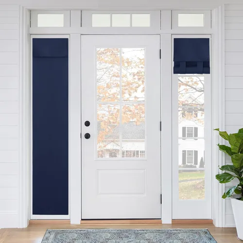 Miniatura 51 de RYB HOME 2 Paneles Cubierta de Ventana de Puerta de Aula, Persianas Opacas para Ventanas y Puertas de Aula Cubierta Persianas de Confinamiento