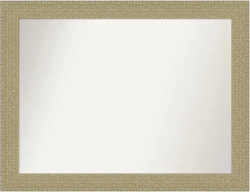 Miniatura 67 de Amanti Art Espejo de pared personalizado no biselado (24.25 x 24.25 pulgadas), marco dorado de mosaico, varios tamaños personalizados, espejo
