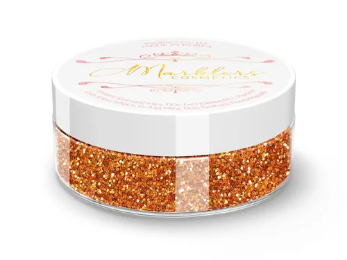 Miniatura 47 de MARBLERS Brillantina de forma gruesa de grado cosmético [estrella] 0.11 onzas (0.11 oz) Escamas No tóxica Vegana Libre de crueldad animal