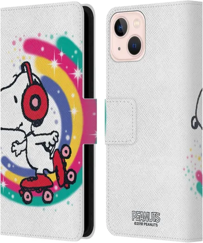 Miniatura 75 de Head Case Designs Funda de piel con licencia oficial de Peanuts Beach Surf Snoopy Boardwalk Airbrush compatible con Apple iPhone 11