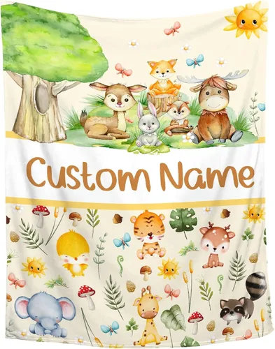 Miniatura 11 de Manta de bebé personalizada de Sandilya para niñas y niños, manta de bebé personalizada con dinosaurio, manta envolvente para niños pequeños, bebés