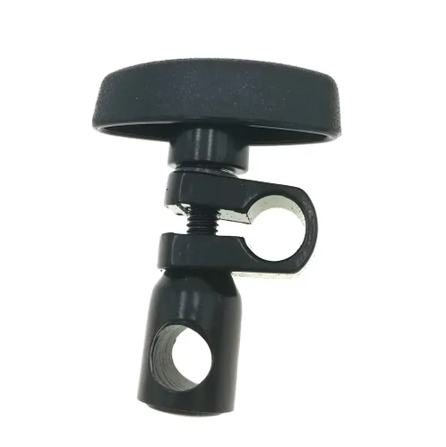Miniatura 5 de Suxing Mandril de abrazadera giratorio de manga para soportes magnéticos, indicador de dial de barra, orificio de 0.394 in de diámetro y orificio