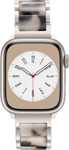 Miniatura 41 de V-MORO - Correas de resina compatibles con Apple Watch Series 11/10/9/8/7 y SE/6/5/4/3/2/1/SE3 de 1.49, 1.57, 1.61, 1.65 pulgadas, correa ligera