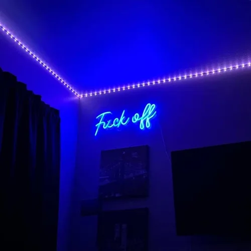 Miniatura 6 de Letrero de neón que funciona con pilas, luces de noche de neón colgantes para adolescentes, dormitorio, sala de juegos, decoración de pared