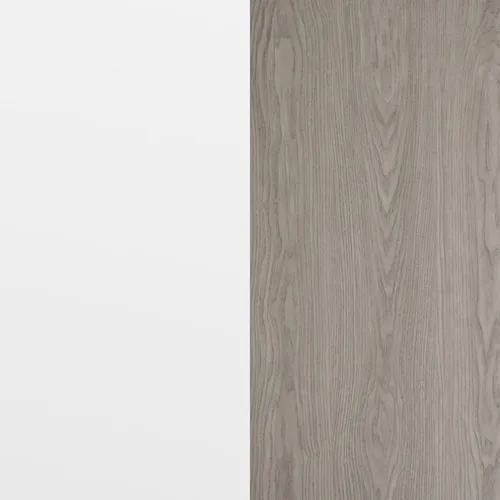 Miniatura 10 de Flash Furniture Glenbrook - Mesa redonda de 42 pulgadas con parte superior laminada reversible blanca o gris (paquete de 1)