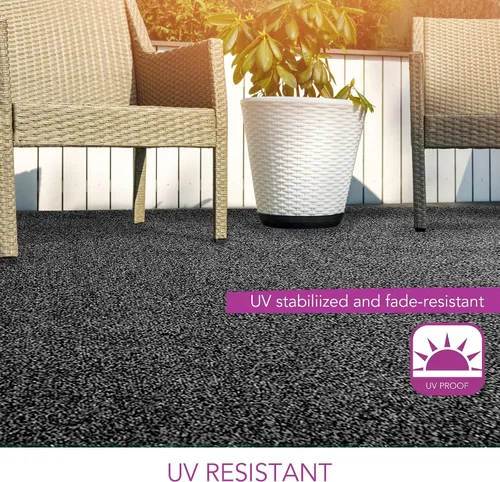 Miniatura 8 de iCustomRug - Alfombras de césped artificial para interiores y exteriores, muchos tamaños personalizados y anchos, bordes acabados con dobladillos a