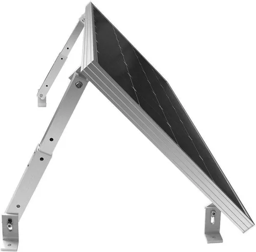 Renogy - Soportes ajustables de montaje en ángulo para panel solar de hasta 150 vatios para techo, RV, barco y cualquier superficie plana, para