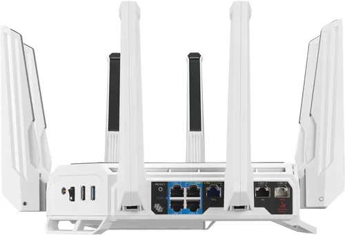 Miniatura 16 de ASUS GT-BE19000AI Tri-Band WiFi 7 (802.11be) AI Gaming Router, ancho de banda de 320 MHz y 4096-QAM, MLO, puertos duales 10G, impulso de juego AI