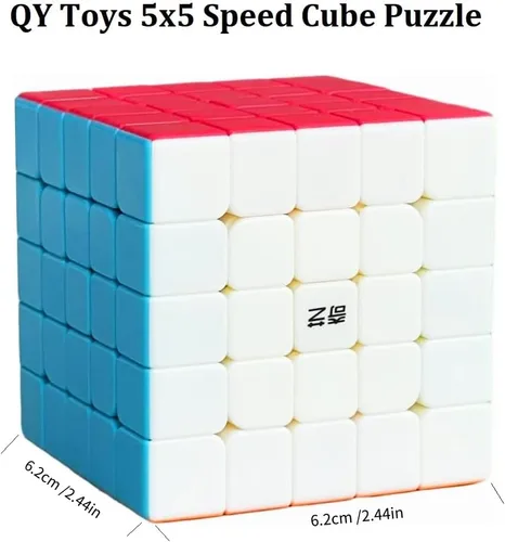 Miniatura 2 de QY Toys - Rompecabezas de cubo de velocidad 5x5
