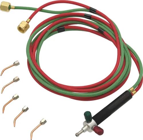 Smith Antorcha Pequeña para Soldadura y Soldadura Fuerte con 5 Puntas, Mangueras