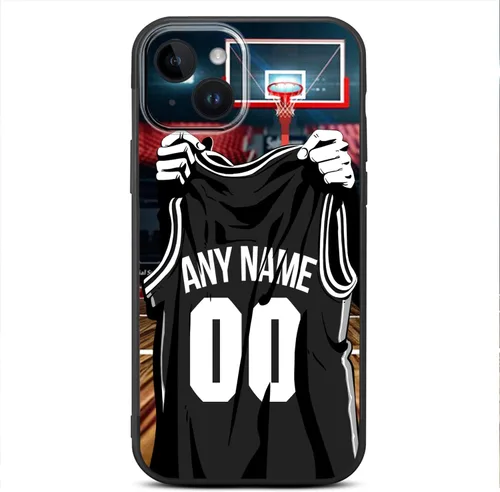 Miniatura 29 de Nombre y número personalizados de bricolaje – Camiseta de baloncesto de Oklahoma City – Funda de silicona líquida para iPhone 17 Air 16 15 Pro Max