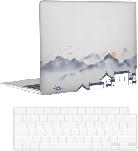 Miniatura 32 de Funda rígida compatible con MacBook Air de 15 pulgadas versión 2023 con chip M2 y pantalla de retina líquida de 15.3 pulgadas, funda protectora