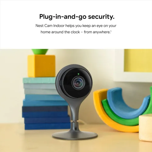 Miniatura 4 de Google Nest Cam Indoor A0005 (1ª generación) - Cámara con cable de 1080p solo - Unidad de repuesto - Embalaje a granel - Funciona con la aplicación