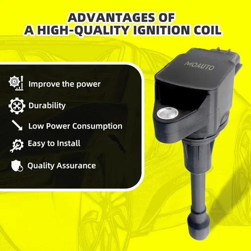 Miniatura 2 de Juego de 4 bobinas de encendido UF549 22448-1HM0A y 4 bujías de iridio compatibles con Nissan Sentra Altima Cube Rogue Versa Infiniti FX50 M56 QX60