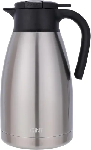 Miniatura 14 de GiNT Jarra térmica de café en acero inoxidable de 51 onzas con tapa / Jarra térmica de doble pared al vacío / 12 horas de retención del calor
