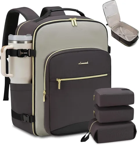 LOVEVOOK Mochila de mano para artículos personales, bolsa de viaje para mujeres y hombres, Mochilas de viaje