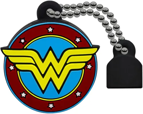 Miniatura 2 de EMTEC 32GB-Wonderwoman DC Comics Collector USB 2.0 3D Soft Touch Gum Flash Drive