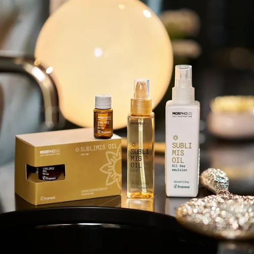 Miniatura 8 de FRAMESI Morphosis Sublimis - Aceite puro para el cabello, 3.4 onzas líquidas, hidrata y revitaliza el cabello, ingredientes naturales, seguro