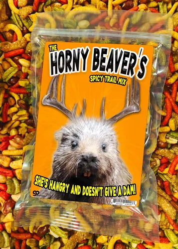 Miniatura 3 de Horny Beaver Trail Mix – Divertido regalo de broma para mujeres – Regalos temáticos de castor – Regalos de broma para hermana – Ideas de regalo