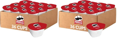 Miniatura 8 de Pringles Papas Fritas, Aperitivos para el Almuerzo, Aperitivos para Llevar, Original (36 Envases)