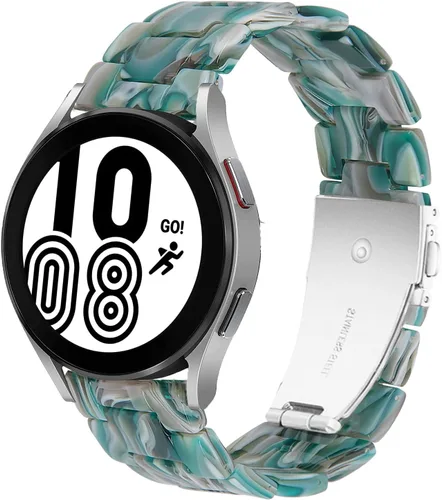 Miniatura 20 de Correa compatible con Samsung Galaxy Watch 6/6 Classic/Galaxy Watch 5/5 Pro / 4/4 Classic / 3 de 1.61 pulgadas / Active 2, correa de repuesto