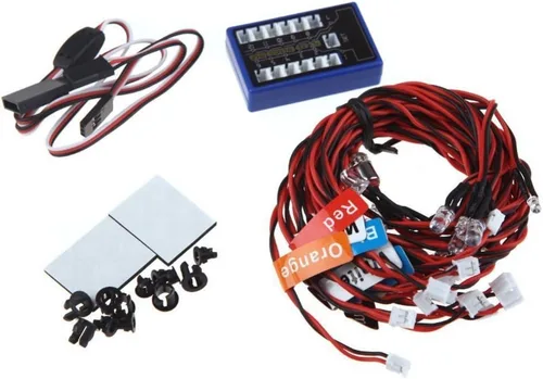 Miniatura 6 de 12 luces LED parpadeantes GoolRC Highlight sistema para coches RC
