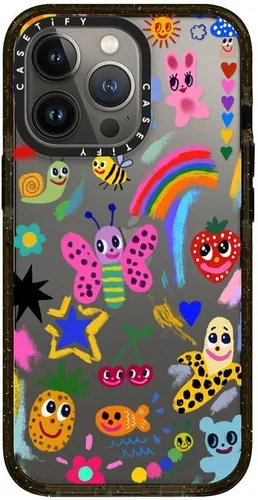 Miniatura 250 de Funda Impact de CASETiFY para iPhone 13 Pro Max con Magsafe - Estuche Claro Cuento de Invierno - Claro Negro Estuche transparente Winter Tale