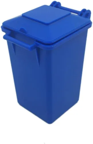 Miniatura 7 de Mini cubo de basura vehículo juguete conjunto - Niños simulan jugar reciclaje ABS camión conjunto