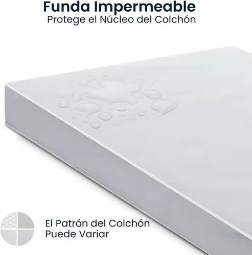 Miniatura 8 de Serta Perfect Start Cuna y colchón limitados para bebé y niño pequeño de doble cara, núcleo de fibra transpirable, certificado GREENGUARD Gold