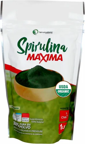 Miniatura 7 de Spirulina Tablets USDA Organic, Atacama Desert cultivado, suplemento superalimento a base de plantas, algas densas en nutrientes para bienestar