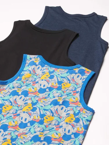 Miniatura 2 de Tienda Essentials Disney Marvel Star Wars Boys and Toddlers' Sleeveless Tank Top T-Shirts, Pack of 3