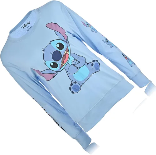 Miniatura 5 de Lilo and Stitch - Camisa de manga larga para mujer, diseño clásico de Lilo y puntada, con estampados de manga