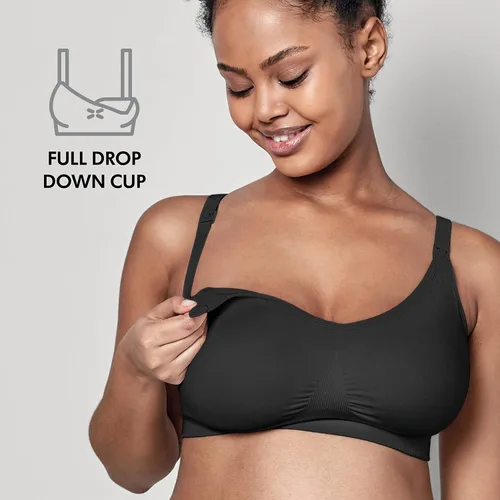 Miniatura 4 de Medela Keep Cool Ultra Bra Seamless Maternity & Nursing Bra with 6 Breathing Zones, Soft Touch Fabric and Extra Support