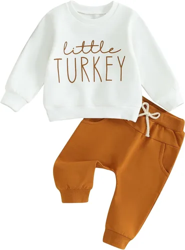 Miniatura 181 de Adobabirl Conjunto de sudadera y pantalones de Halloween para bebé, sudadera y pantalones con parche de calabaza para Halloween, otoño, ropa de bebé