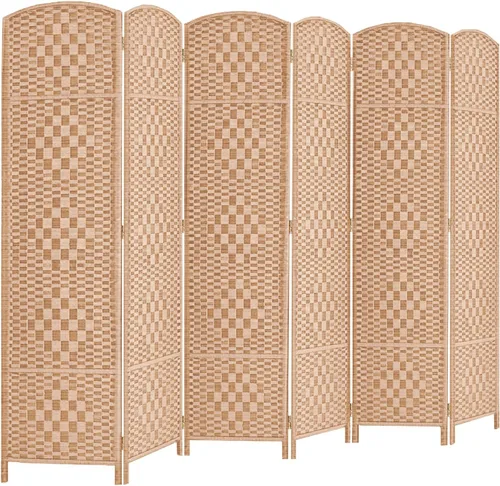 Miniatura 9 de Rose Home Fashion Divisor de habitación de 6 pies de alto, divisores de habitación y pantallas de privacidad plegables, pantalla de privacidad