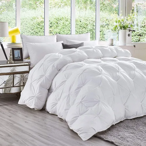 Miniatura 19 de Premium Collection - Edredón alternativo de diamante de 1600 hilos, tamaño individual XL, 68 x 92 pulgadas, 1 pieza para todas las estaciones