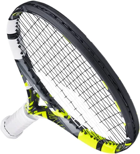 Miniatura 5 de Babolat Raqueta de tenis Pure Aero Team (7ª generación) ensartada con intestino Syn de 0.56 oz a tensión de rango medio