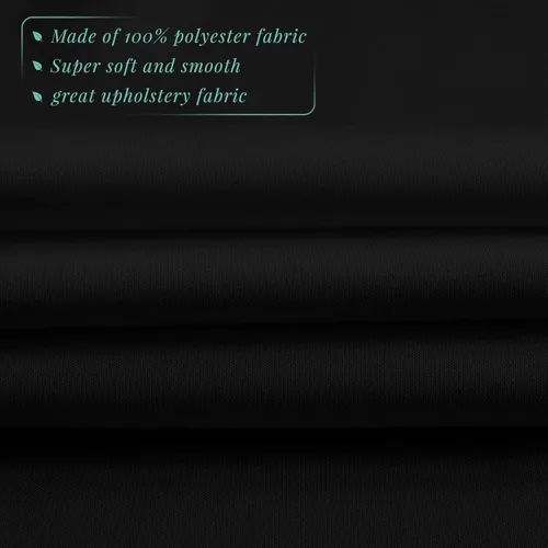 Miniatura 4 de Paquete de 4 manteles cuadrados color negro, 52 x 52 pulgadas, mantel de poliéster negro para mesas cuadradas pequeñas, mantel lavable resistente a