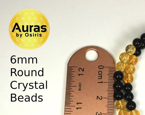 Miniatura 25 de Collar de cristal de obsidiana negra hecho a mano, collar de cuentas de piedras preciosas naturales auténticas, curación, protección, talismán mala