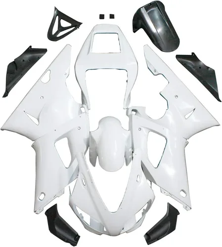 Kit de carenado sin pintar, carenados de motocicleta para Yamaha YZF R1 1998 1999 ABS inyección carrocería (15 piezas)