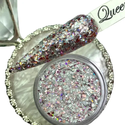 Miniatura 4 de Queen Elizabeth II - Polvo acrílico en polvo, diseños de arte de uñas, manicura o pedicura, para uso doméstico o salón. Sistema de polvo
