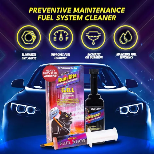 Miniatura 6 de G.D.I Limpiador de sistema de combustible de mantenimiento preventivo para motores de gasolina, aditivo de combustible resistente, limpiador de gas