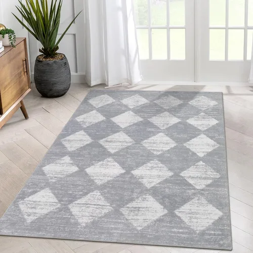 Miniatura 44 de Lahome Alfombras de Área Lavables a Máquina para Dormitorio Estético, Alfombra de Área Suave 4x6 pies para Sala de Estar Antideslizante, Alfombras