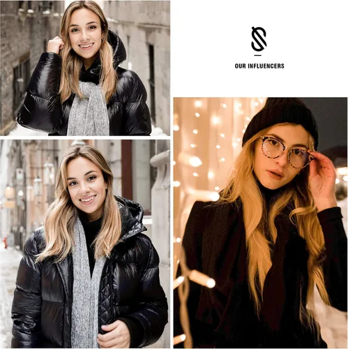 Miniatura 6 de SOJOS Chal de punto grueso acanalado de felpilla ligero y ultra suave para mujer, para otoño e invierno, chal envolvente SC326