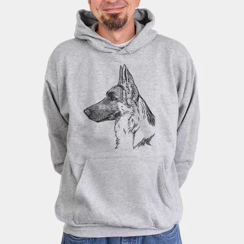 Miniatura 2 de Inkopious Camiseta Triblend Perfil de Pastor Alemán