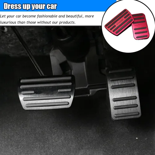 Miniatura 6 de Accesorios interiores personalizados para Honda 10th Accord 2018 2019 2020 2021 2022 aleación de aluminio cubiertas de pedal de acelerador de gas