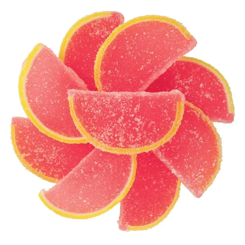 Miniatura 27 de NY Spice Shop Caramelo de rebanadas de fruta de sandía – 1 libra de sabor dulce masticable de gelatina de frutas de caramelo – Gomitas de frutas