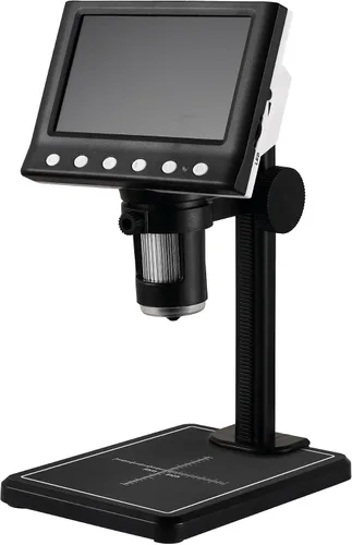 Miniatura 5 de DM7 Microscopio de monedas de 4.3 pulgadas, HD 720P, microscopio digital LCD de 4.3 pulgadas para colección de monedas, lupa de monedas 50X-1000X