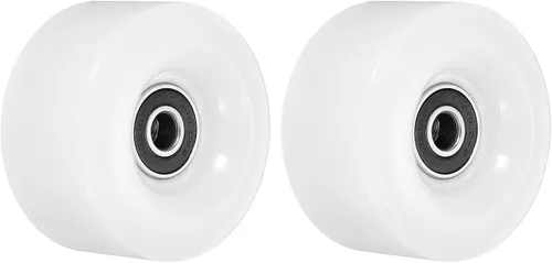 Miniatura 9 de PATIKIL Roller Skate Wheels with Bearings, Quad Skate Replacement for Double Row Skate Skateboard Indoor or Outdoor Negro